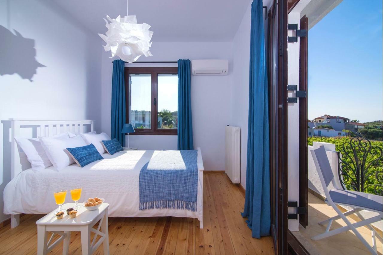 Luxury Villa Rosita W Heated Pool - Nature And Relax Epano Vathia Екстер'єр фото