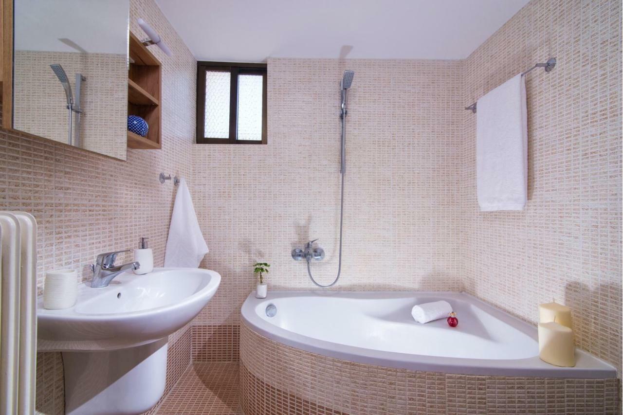 Luxury Villa Rosita W Heated Pool - Nature And Relax Epano Vathia Екстер'єр фото
