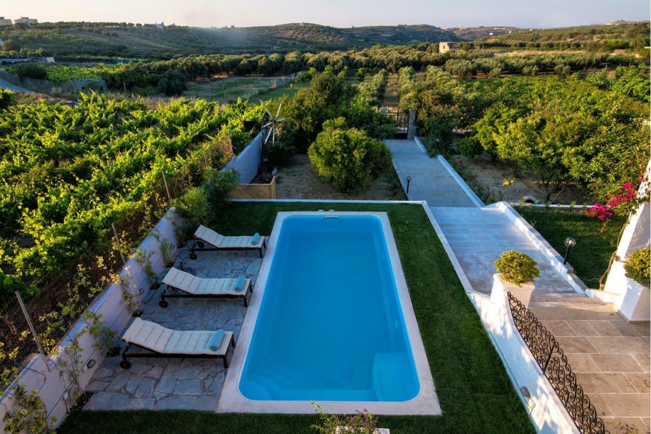 Luxury Villa Rosita W Heated Pool - Nature And Relax Epano Vathia Екстер'єр фото